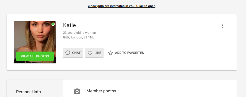 girl profile Together2Night