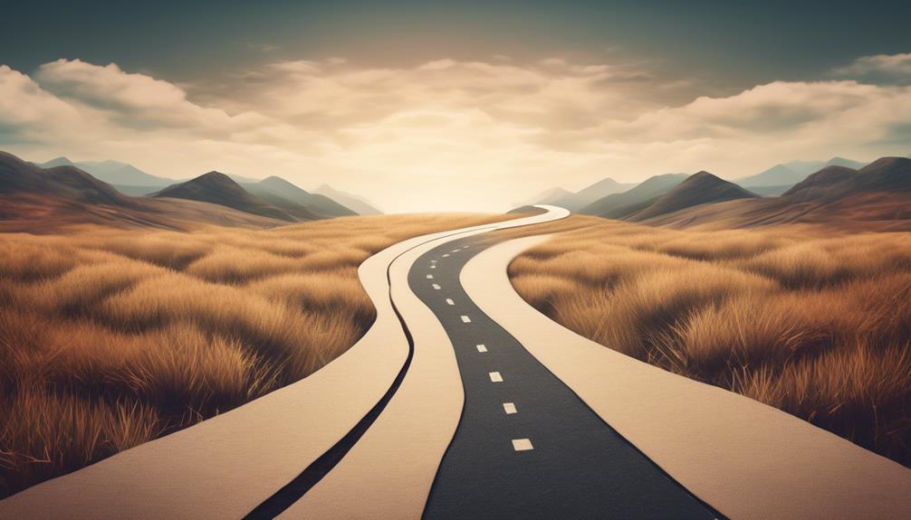 contrasting aspirations and ambitions