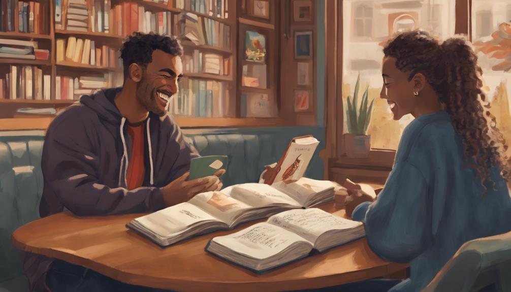 discovering mutual hobbies together