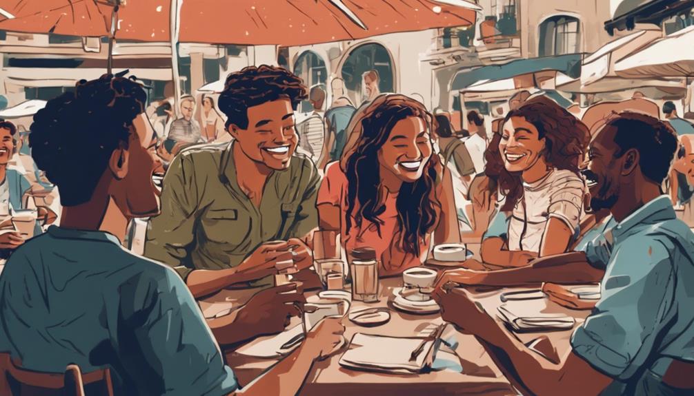 making friends while traveling