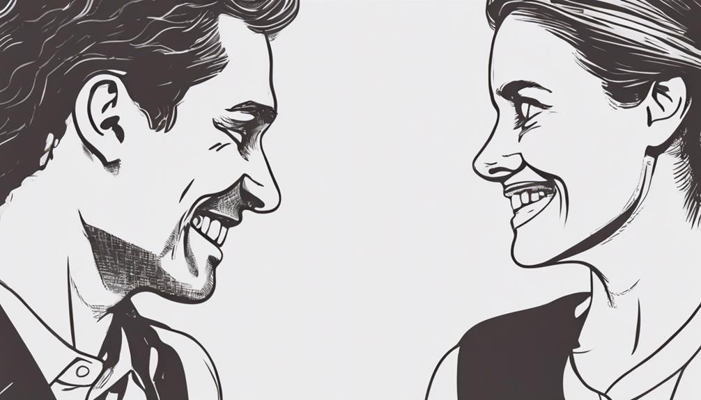 open and friendly demeanor