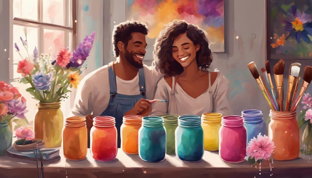 crafting homemade decorations