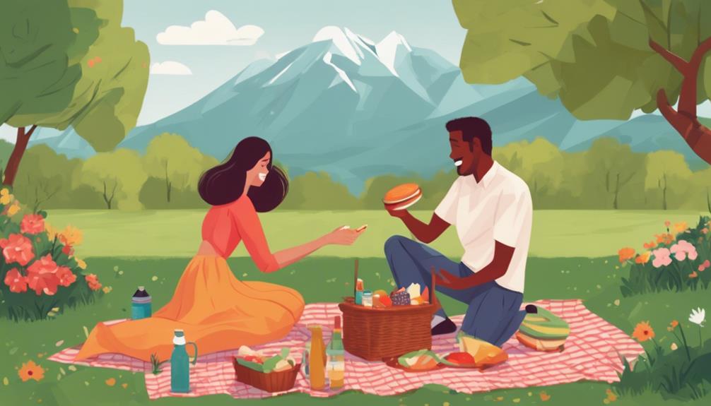 exploring nature with excitement