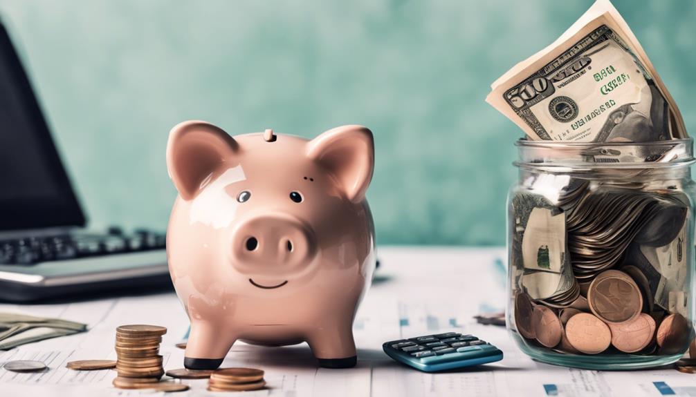 financial security through savings