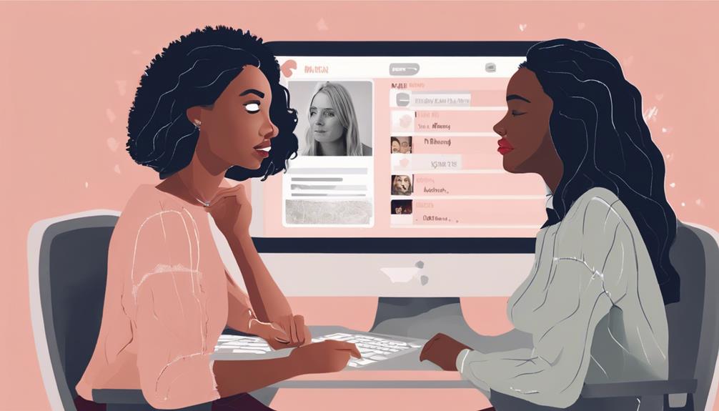 navigating online dating world