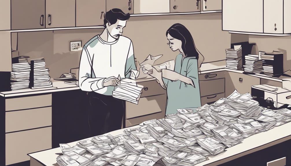 secretive spending behavior revealed