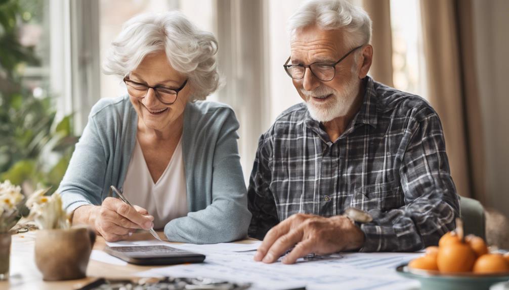 senior dating financial planning