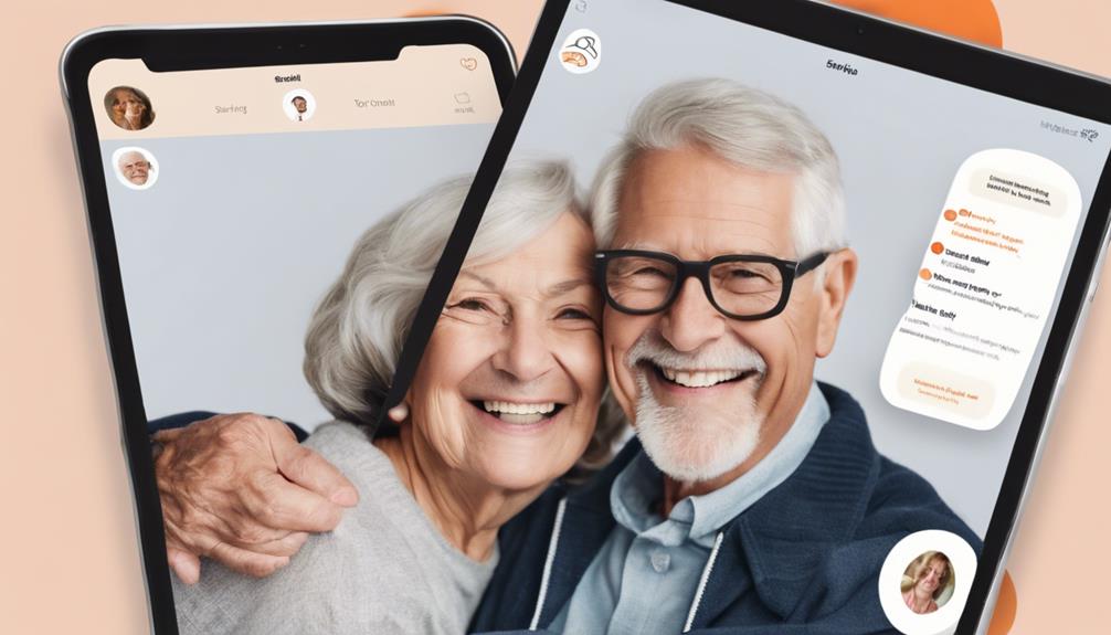 senior friendly dating app details