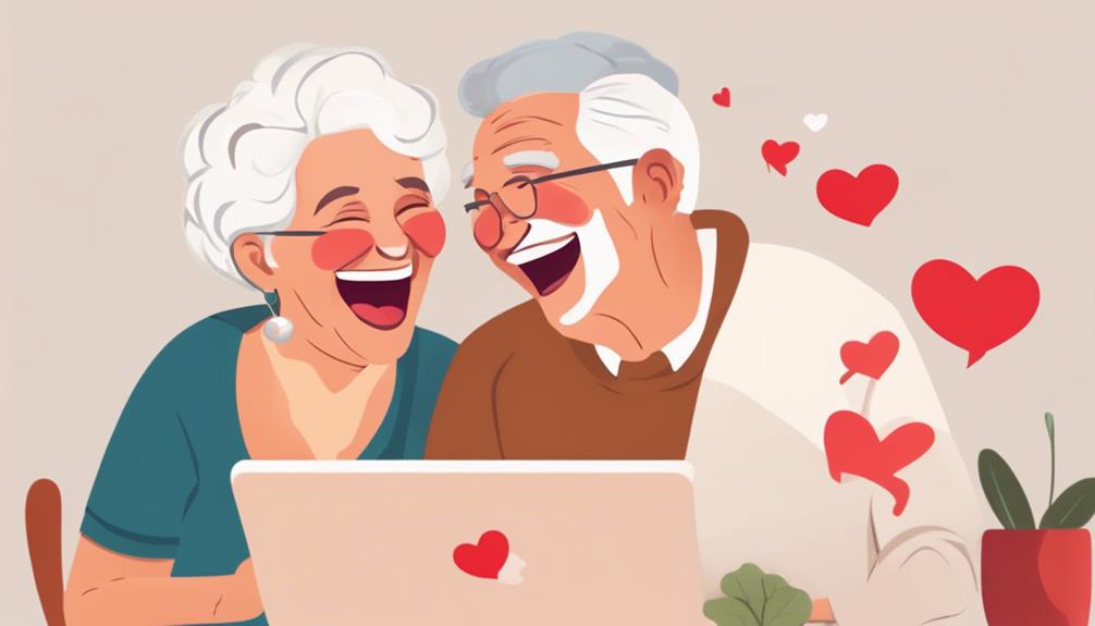 senior online dating success