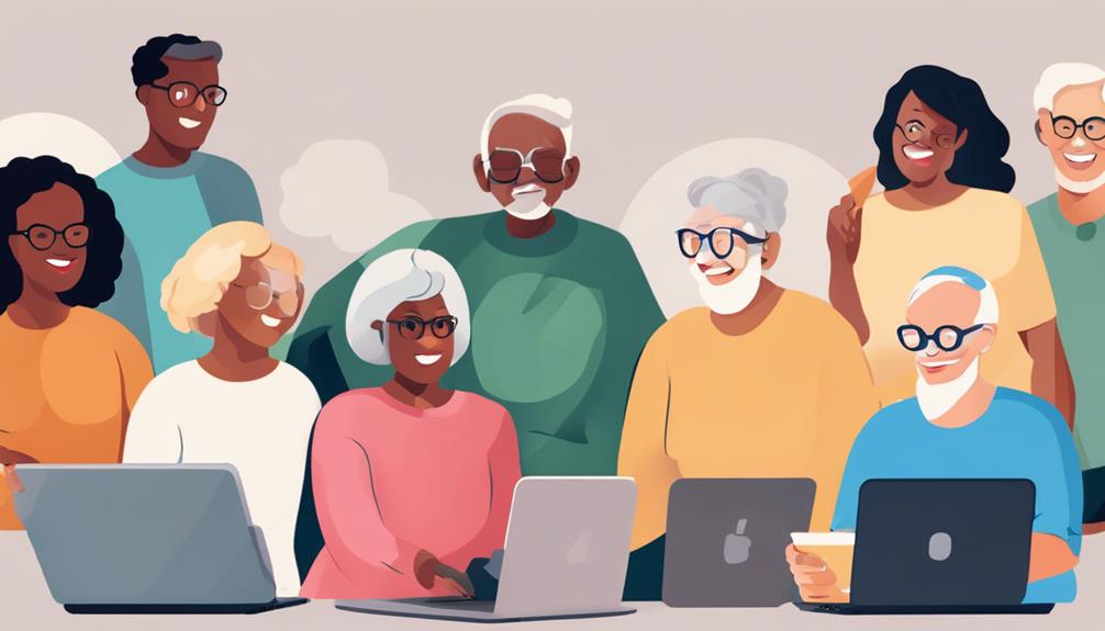 seniors embrace technology too