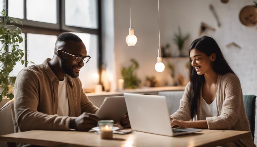 setting financial goals together