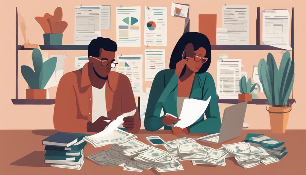 supporting each other financially