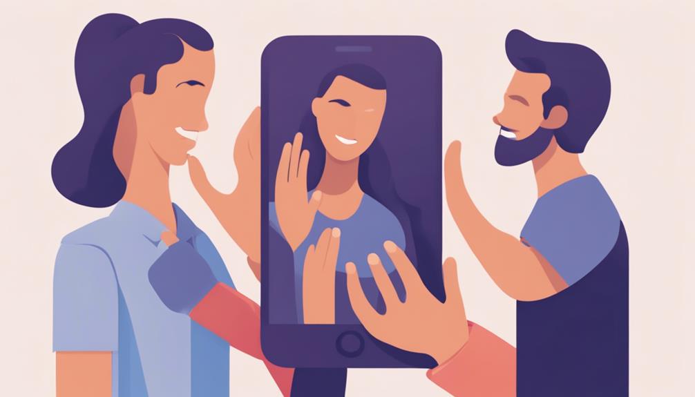 utilizing technology for connection