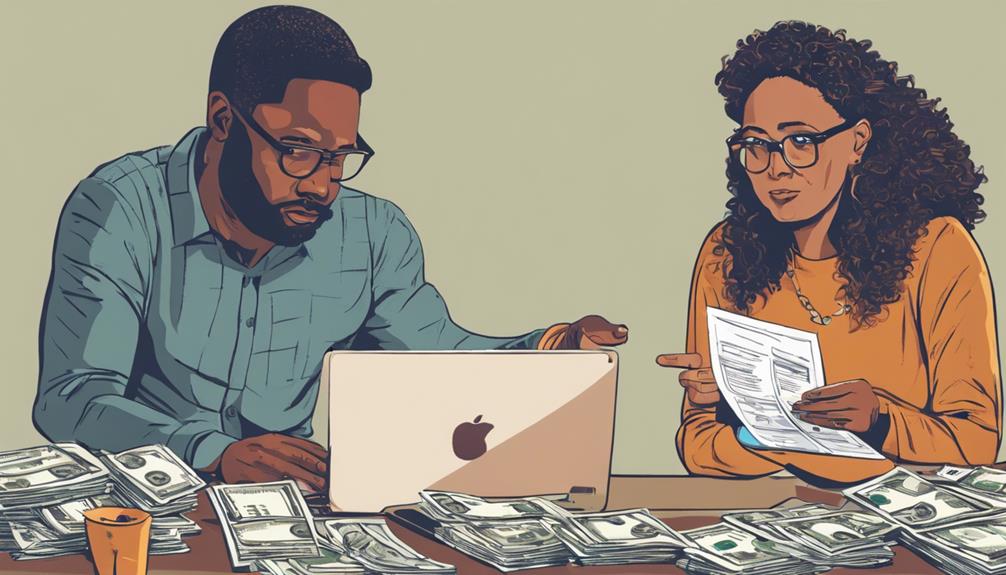 working through financial challenges