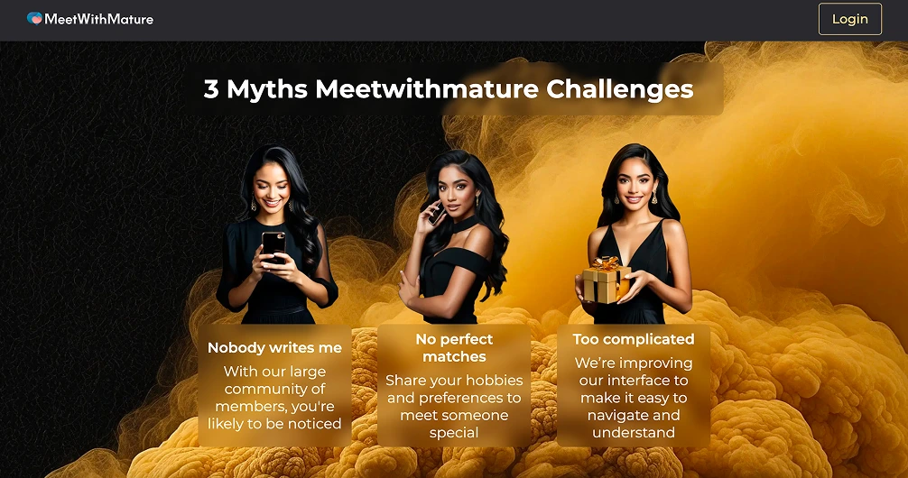3 common myths about MeetWithMature.com